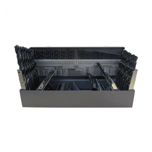 Premium Industrial Grade Cobalt 115 pcs Drill Bit Set